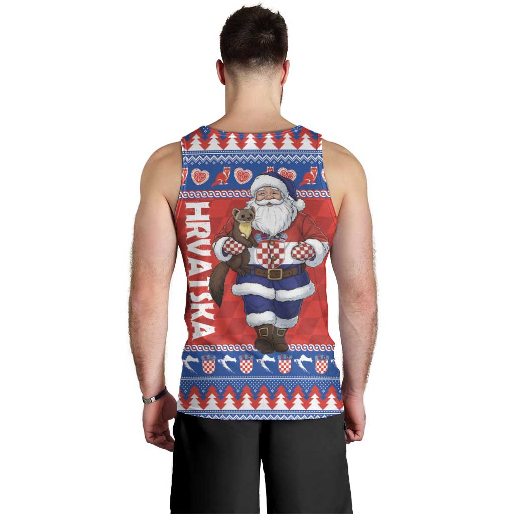 Croatia Christmas Men Tank Top Djed Bozicnjak Hrvatska - Wonder Print Shop