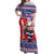 Croatia Christmas Off Shoulder Maxi Dress Djed Bozicnjak Hrvatska - Wonder Print Shop