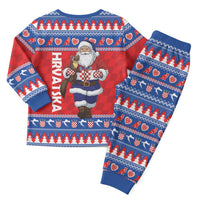 Croatia Christmas Pajama Set Djed Bozicnjak Hrvatska - Wonder Print Shop