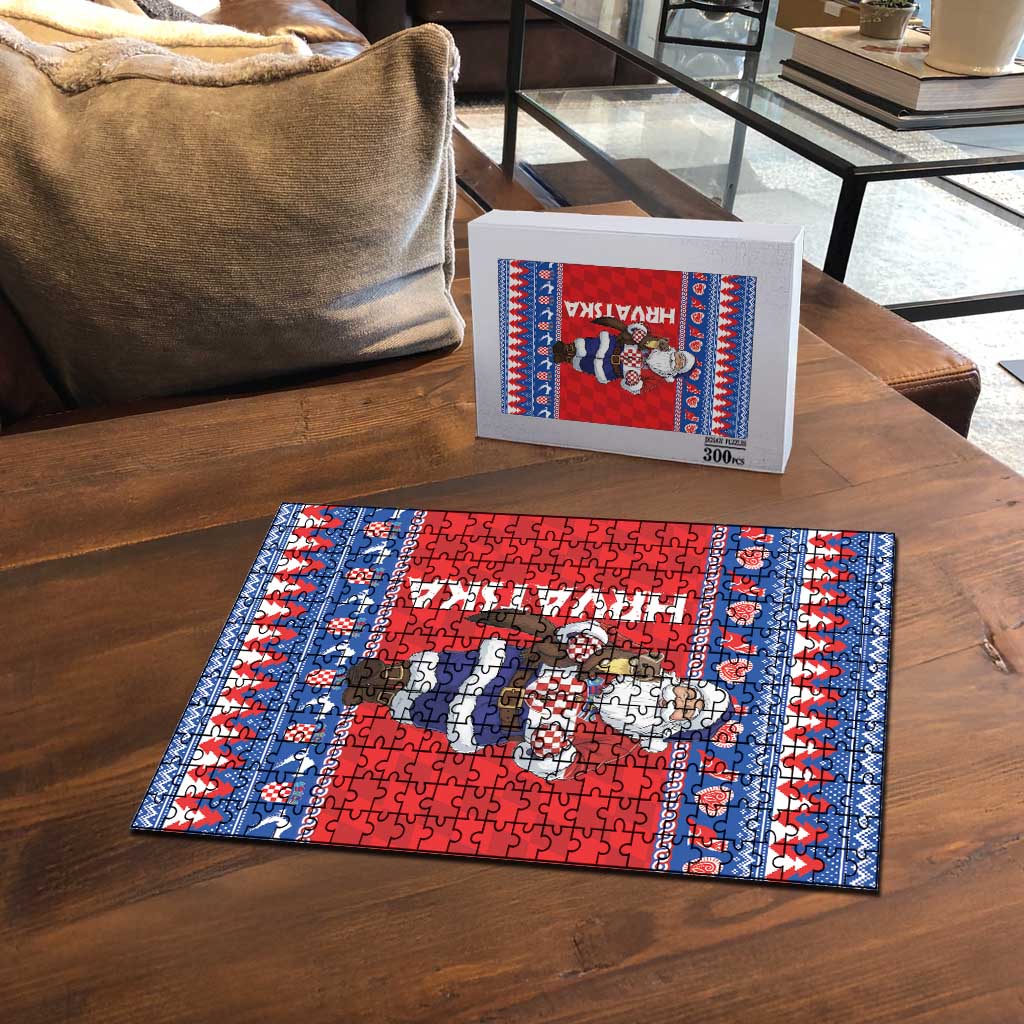 Croatia Christmas Puzzle Djed Bozicnjak Hrvatska - Wonder Print Shop