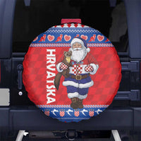Croatia Christmas Spare Tire Cover Djed Bozicnjak Hrvatska - Wonder Print Shop