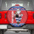 Croatia Christmas Spare Tire Cover Djed Bozicnjak Hrvatska - Wonder Print Shop