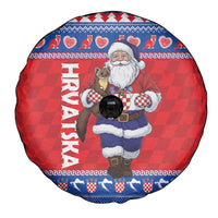 Croatia Christmas Spare Tire Cover Djed Bozicnjak Hrvatska - Wonder Print Shop