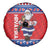 Croatia Christmas Spare Tire Cover Djed Bozicnjak Hrvatska - Wonder Print Shop