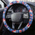 Croatia Christmas Steering Wheel Cover Djed Bozicnjak Hrvatska - Wonder Print Shop