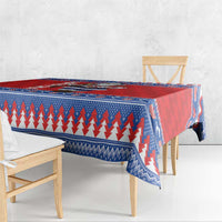 Croatia Christmas Tablecloth Djed Bozicnjak Hrvatska - Wonder Print Shop