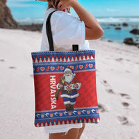 Croatia Christmas Tote Bag Djed Bozicnjak Hrvatska - Wonder Print Shop
