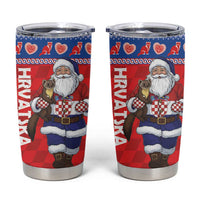 Croatia Christmas Tumbler Cup Djed Bozicnjak Hrvatska - Wonder Print Shop
