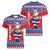 Croatia Christmas Women V-Neck T-Shirt Djed Bozicnjak Hrvatska - Wonder Print Shop