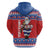 Croatia Christmas Zip Hoodie Djed Bozicnjak Hrvatska - Wonder Print Shop