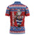 Croatia Christmas Zipper Polo Shirt Djed Bozicnjak Hrvatska - Wonder Print Shop