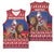 Netherlands Christmas Personalized Basketball Jersey Santa Riding Lion Fijne Kerstdagen - Wonder Print Shop