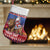 Netherlands Christmas Personalized Christmas Stocking Santa Riding Lion Fijne Kerstdagen - Wonder Print Shop
