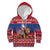 Netherlands Christmas Personalized Kid Hoodie Santa Riding Lion Fijne Kerstdagen - Wonder Print Shop