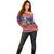 Netherlands Christmas Personalized Off Shoulder Sweater Santa Riding Lion Fijne Kerstdagen - Wonder Print Shop