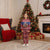 Netherlands Christmas Personalized Christmas Pajama Set Santa Riding Lion Fijne Kerstdagen - Wonder Print Shop