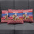 Netherlands Christmas Personalized Pillow Cover Santa Riding Lion Fijne Kerstdagen - Wonder Print Shop