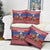Netherlands Christmas Personalized Pillow Cover Santa Riding Lion Fijne Kerstdagen - Wonder Print Shop