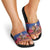 Netherlands Christmas Personalized Slide Sandals Santa Riding Lion Fijne Kerstdagen - Wonder Print Shop