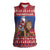 Netherlands Christmas Personalized Women Sleeveless Polo Shirt Santa Riding Lion Fijne Kerstdagen - Wonder Print Shop