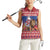 Netherlands Christmas Personalized Women Sleeveless Polo Shirt Santa Riding Lion Fijne Kerstdagen - Wonder Print Shop