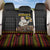 Funny Santa Claus Back Car Seat Cover It's The Most Wonderful Time For A Beer - Wonder Print Shop
