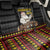 Funny Santa Claus Back Car Seat Cover It's The Most Wonderful Time For A Beer - Wonder Print Shop
