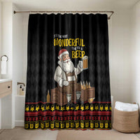 Funny Santa Claus Bathroom Set It's The Most Wonderful Time For A Beer - Wonder Print Shop