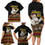 Funny Santa Claus Family Matching Long Sleeve Bodycon Dress and Hawaiian Shirt It's The Most Wonderful Time For A Beer - Wonder Print Shop