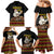 Funny Santa Claus Family Matching Mermaid Dress and Hawaiian Shirt It's The Most Wonderful Time For A Beer - Wonder Print Shop