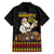 Funny Santa Claus Family Matching Off The Shoulder Long Sleeve Dress and Hawaiian Shirt It's The Most Wonderful Time For A Beer - Wonder Print Shop