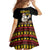 Funny Santa Claus Family Matching Off Shoulder Maxi Dress and Hawaiian Shirt It's The Most Wonderful Time For A Beer - Wonder Print Shop