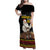 Funny Santa Claus Family Matching Off Shoulder Maxi Dress and Hawaiian Shirt It's The Most Wonderful Time For A Beer - Wonder Print Shop