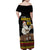 Funny Santa Claus Family Matching Off Shoulder Maxi Dress and Hawaiian Shirt It's The Most Wonderful Time For A Beer - Wonder Print Shop