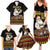 Funny Santa Claus Family Matching Summer Maxi Dress and Hawaiian Shirt It's The Most Wonderful Time For A Beer - Wonder Print Shop