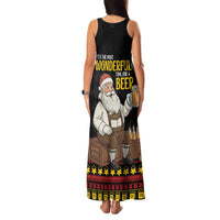 Funny Santa Claus Family Matching Tank Maxi Dress and Hawaiian Shirt It's The Most Wonderful Time For A Beer - Wonder Print Shop