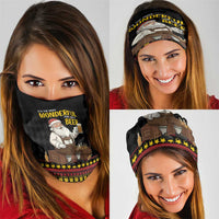 Funny Santa Claus Neck Gaiter It's The Most Wonderful Time For A Beer - Wonder Print Shop