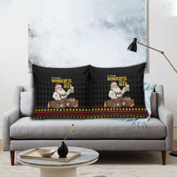 Funny Santa Claus Pillow Cover It's The Most Wonderful Time For A Beer - Wonder Print Shop