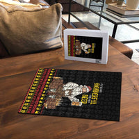 Funny Santa Claus Puzzle It's The Most Wonderful Time For A Beer - Wonder Print Shop