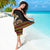 Funny Santa Claus Sarong It's The Most Wonderful Time For A Beer - Wonder Print Shop