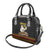 Funny Santa Claus Shoulder Handbag It's The Most Wonderful Time For A Beer - Wonder Print Shop