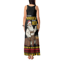 Funny Santa Claus Tank Maxi Dress It's The Most Wonderful Time For A Beer - Wonder Print Shop