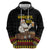 Funny Santa Claus Zip Hoodie It's The Most Wonderful Time For A Beer - Wonder Print Shop