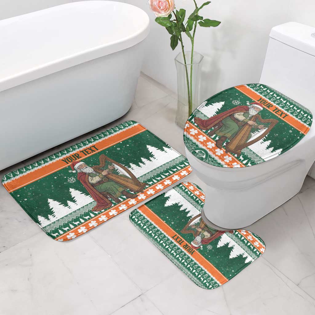 Ireland Christmas Personalized Bathroom Set Daidi na Nollag With Irish Harp - Wonder Print Shop