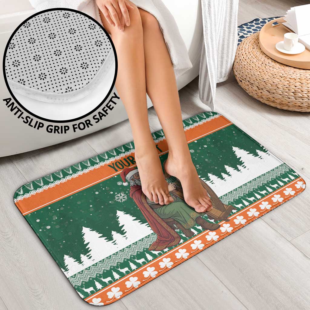 Ireland Christmas Personalized Bathroom Set Daidi na Nollag With Irish Harp - Wonder Print Shop