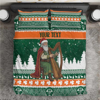 Ireland Christmas Personalized Bedding Set Daidi na Nollag With Irish Harp - Wonder Print Shop