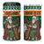 Ireland Christmas Personalized 4 in 1 Can Cooler Tumbler Daidi na Nollag With Irish Harp - Wonder Print Shop