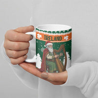 Ireland Christmas Personalized Ceramic Mug Daidi na Nollag With Irish Harp - Wonder Print Shop
