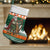 Ireland Christmas Personalized Christmas Stocking Daidi na Nollag With Irish Harp - Wonder Print Shop