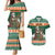 Ireland Christmas Personalized Couples Matching Mermaid Dress and Hawaiian Shirt Daidi na Nollag With Irish Harp - Wonder Print Shop